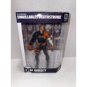 DC Essentials Unkillables Deathstroke Action Figure DC Direct DCeased Zombie 35